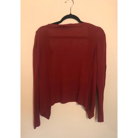 The Limited Red Cardigan Sweater - Picture 2 of 3